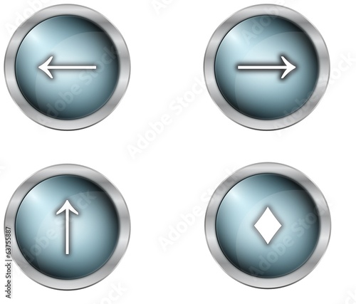 buttons and symbols