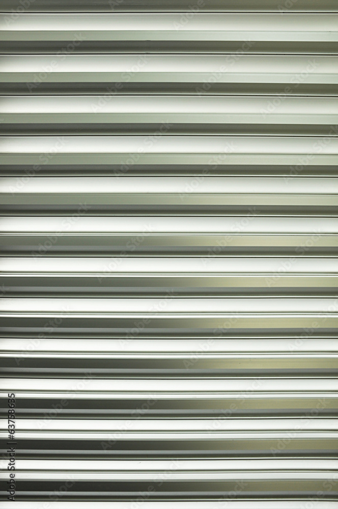 Metal slat pattern
