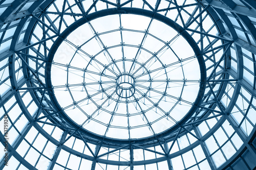 Glass dome 