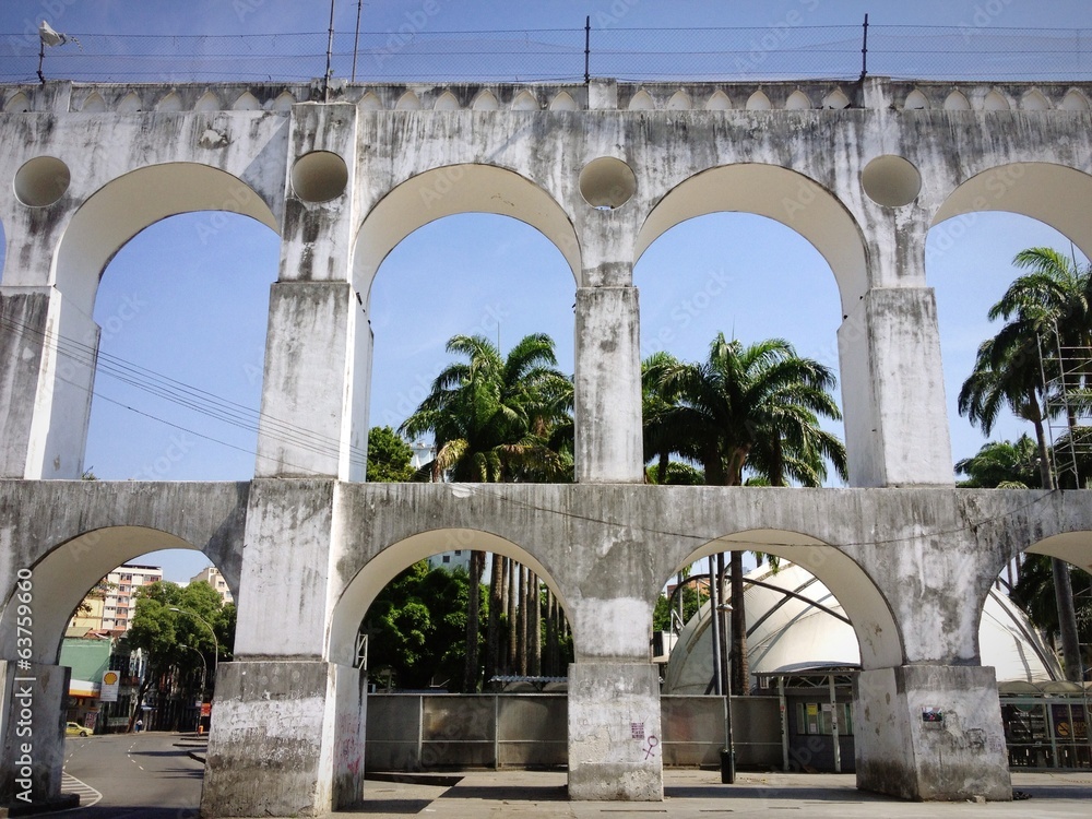 Fototapeta premium Arcos da Lapa, Aqueduct Carioca, Rio de Janeiro