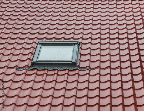 Tiling roof with window
