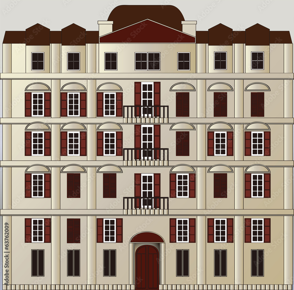 It is an illustration of the apartment.