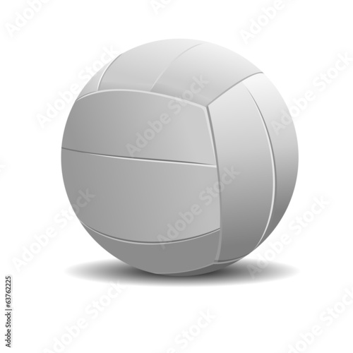 illustration of volleyball, isolated in white background.