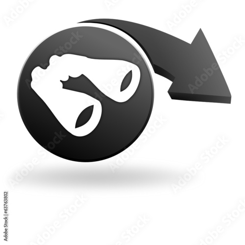 recherche jumelles sur symbole noir