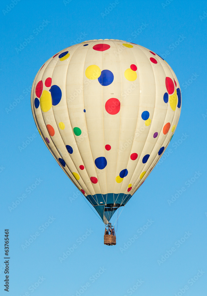 Naklejka premium Hot air baloons