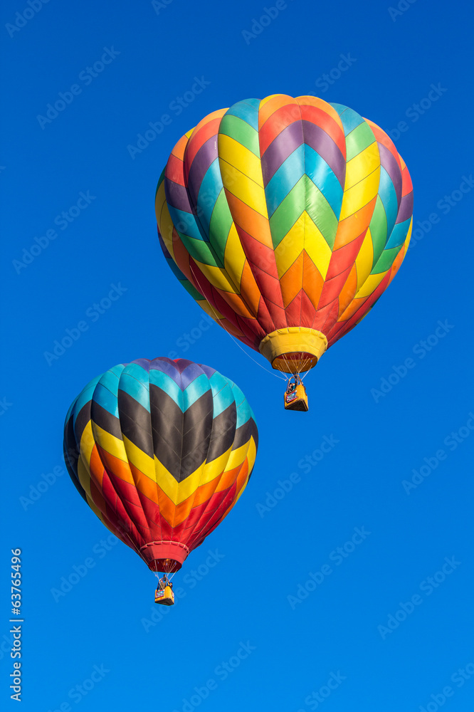 Obraz premium Hot air baloons
