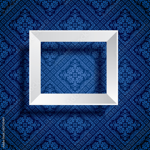 frame blue wallpaper
