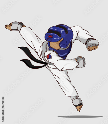 Taekwondo. Martial art