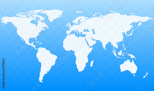 Vector world background