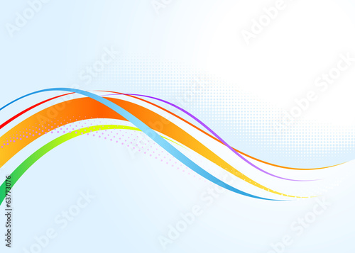 Abstract Rainbow Background #63773076