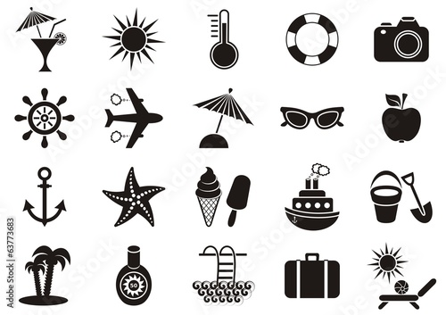 Summer icons