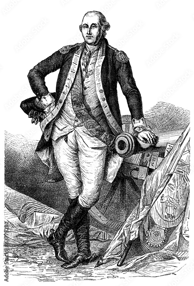 Fototapeta premium George Washington - 18th century