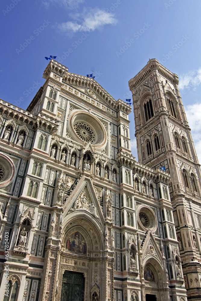 view of saint mary of the flower - florence