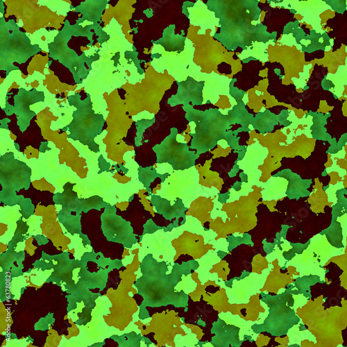 Green Military Pattern