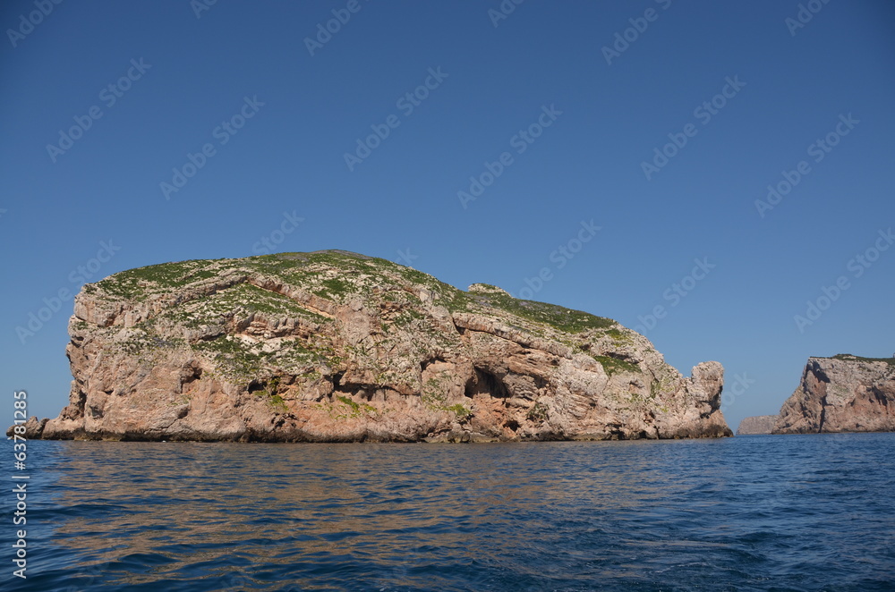 isola foradada at capo caccia, alghero, sardinia, italy