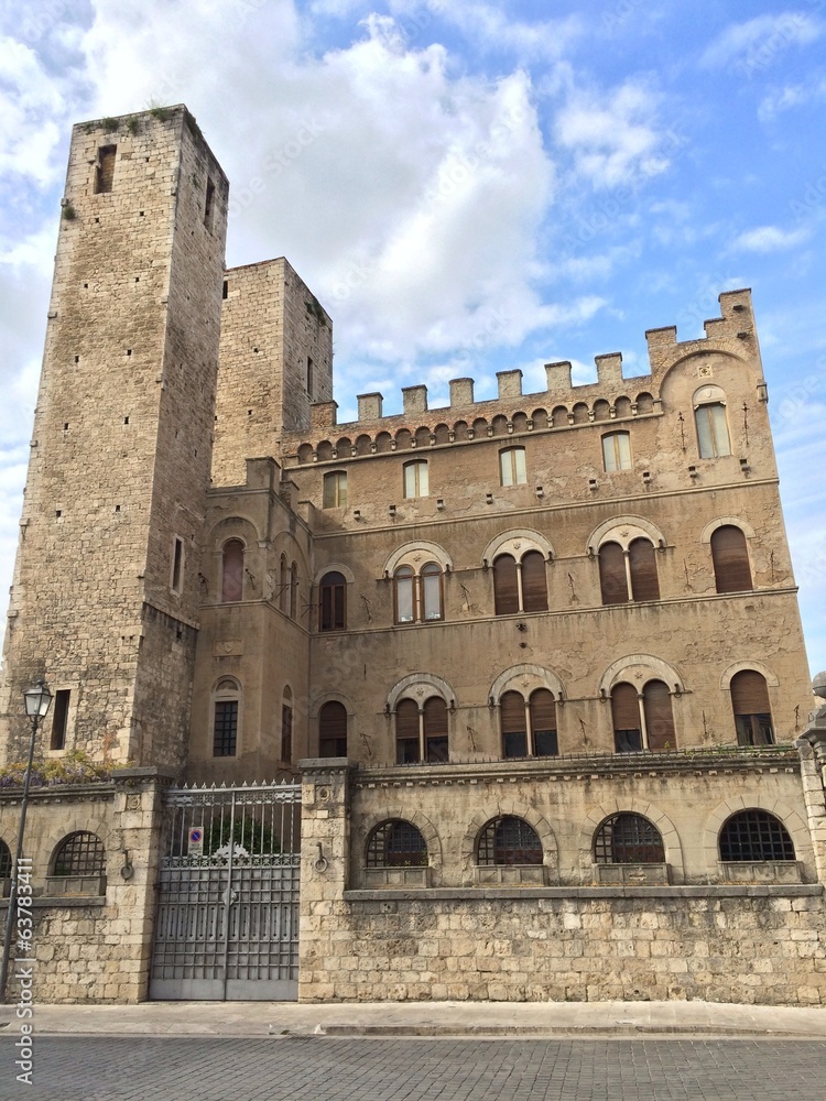 Historical building, Sant'Agostino square, Ascoli Piceno