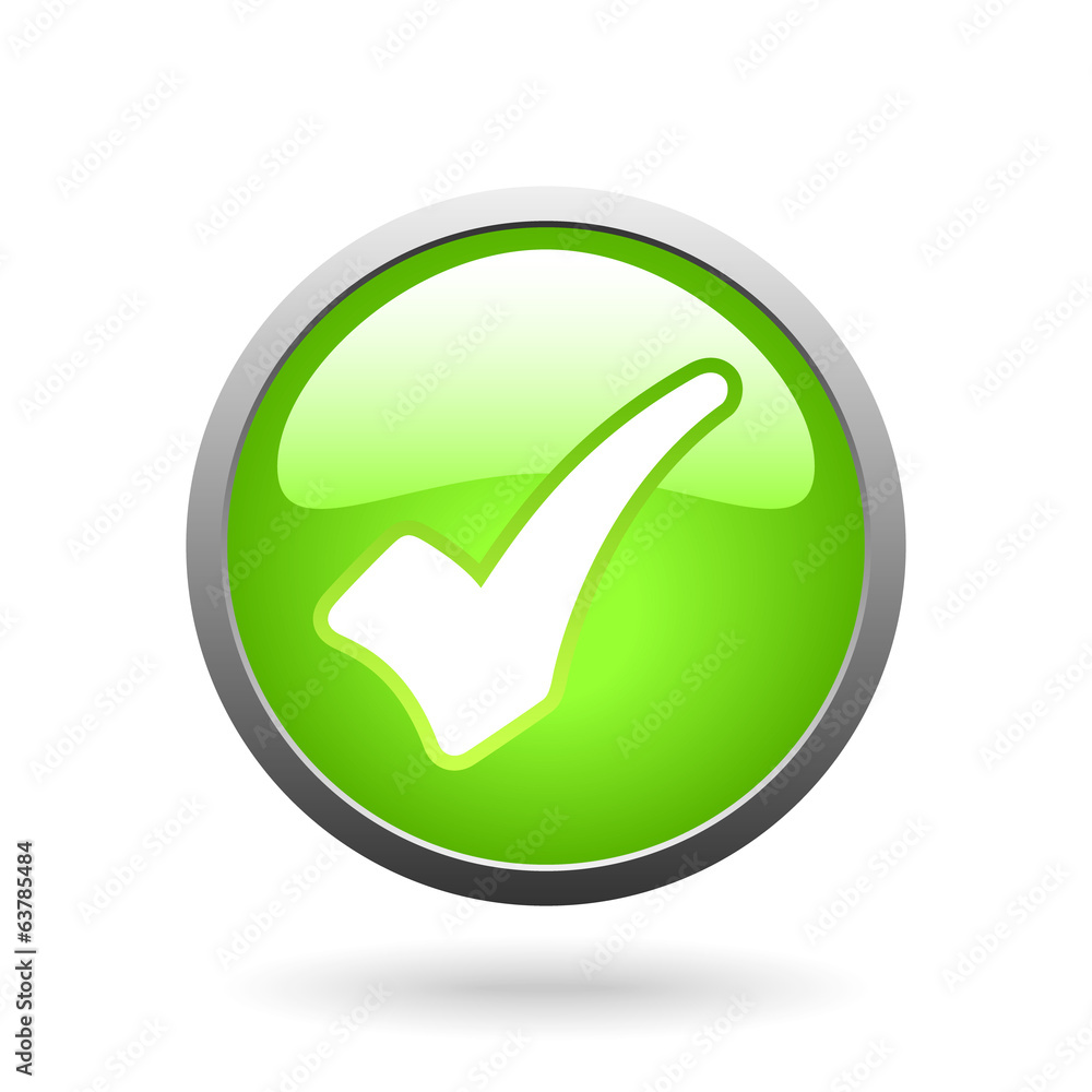 vector green check mark button vector green check mark button