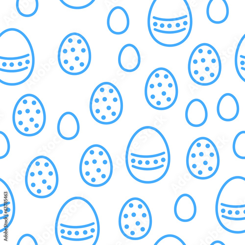 vector repeated easter pattern