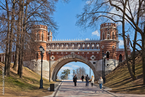 Усадьба Царицыно. Фигурный мост