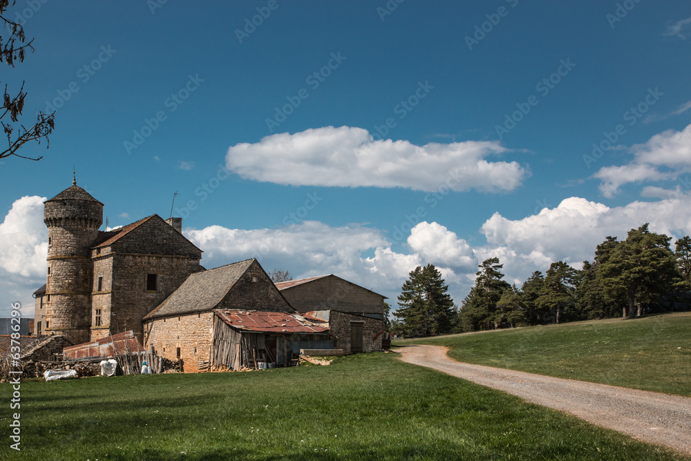 Ferme fortifiée, Lozère