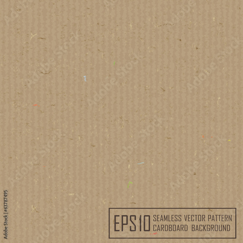Textured recycled cardboard