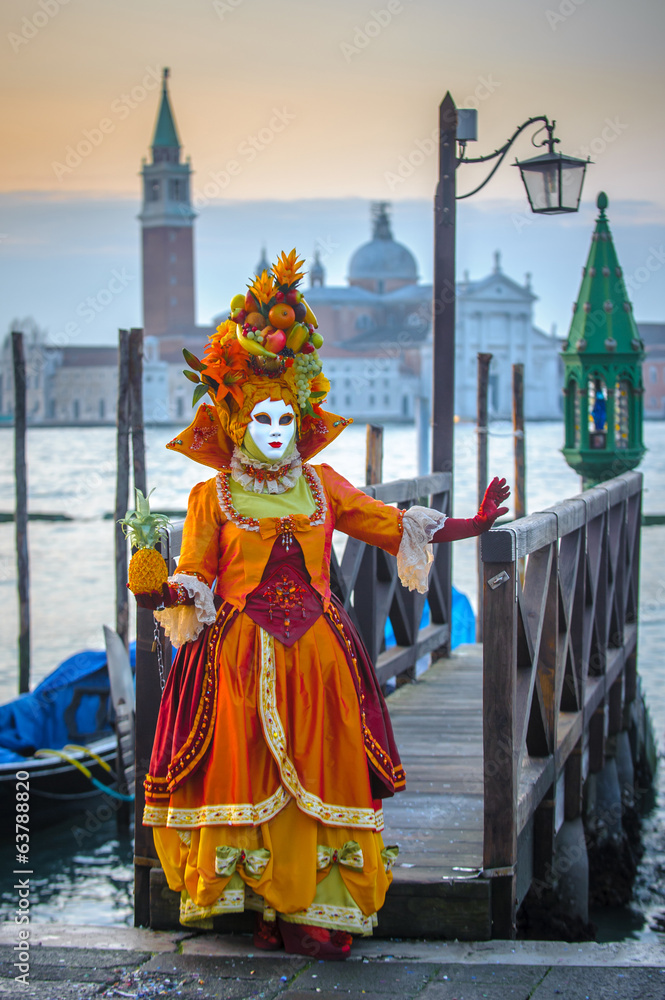 Venetian carnival masks