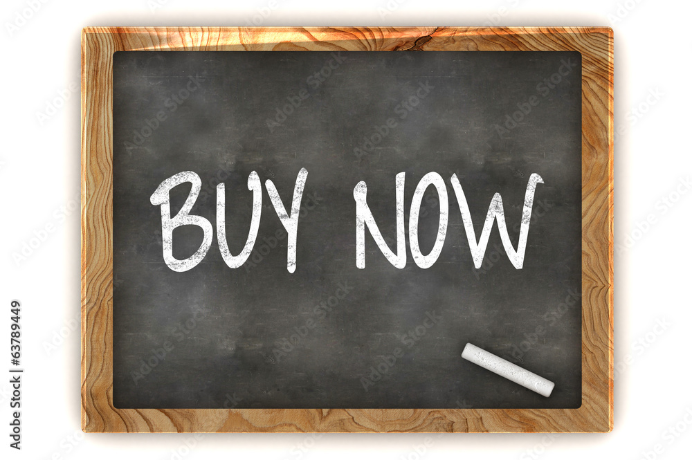 Fototapeta premium Buy Now Blackboard