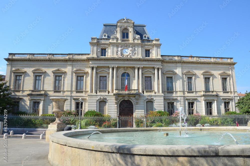Préfecture de Montpellier , fontaine de l'intendance