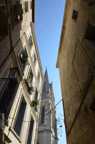 Eglise Sainte Anne à Montpellier, perspective