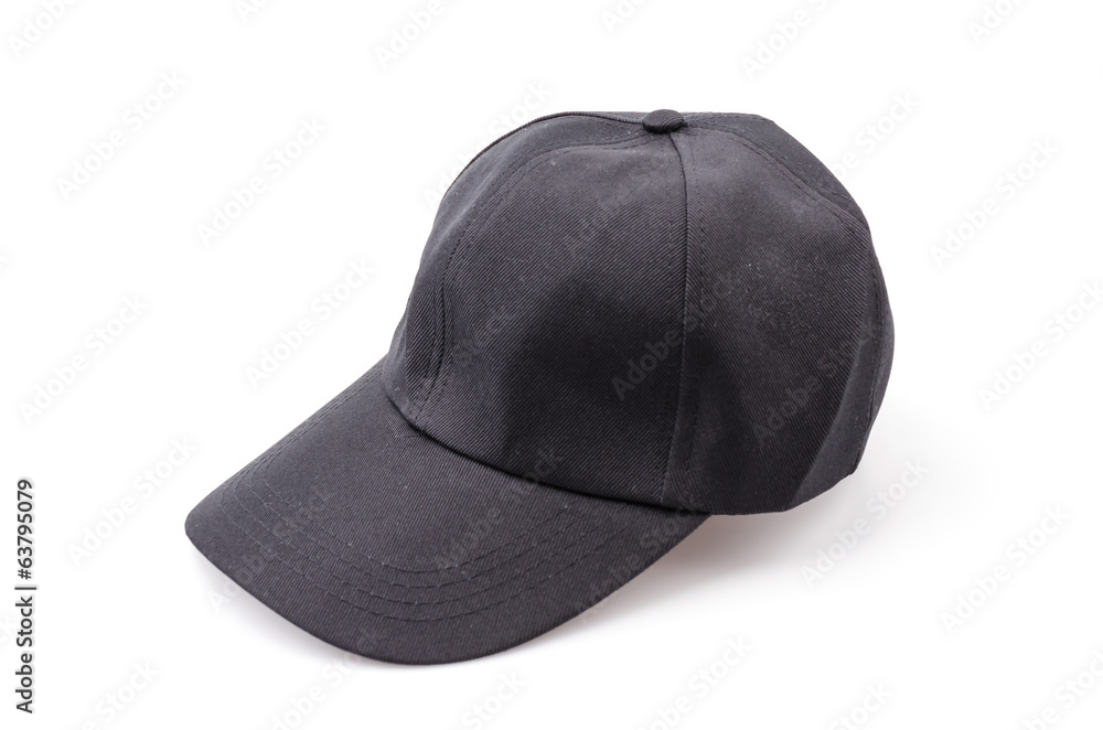 Baseball cap isolated white background Baseball cap isolated white background