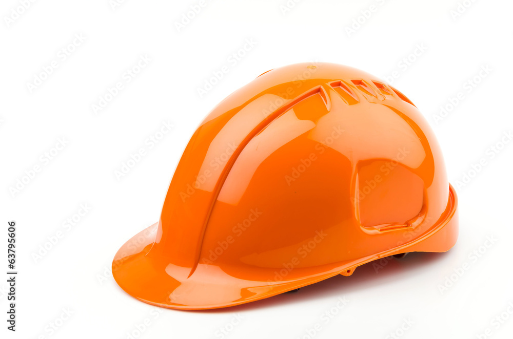 Isolated safety helmet hat Isolated safety helmet hat