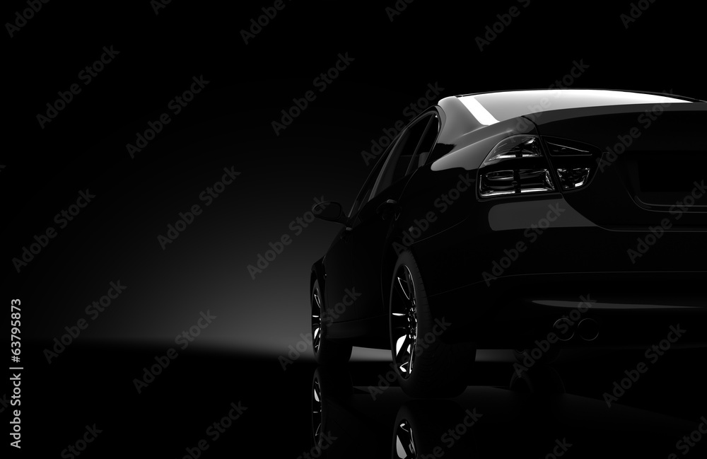 Fototapeta premium 3d Car design