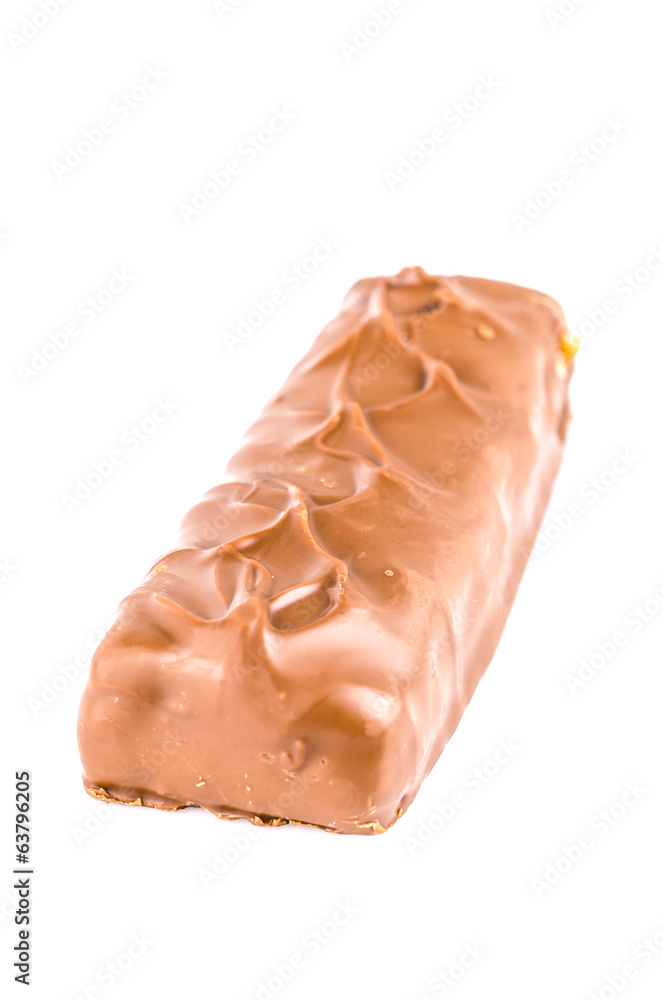 Chocolate bar isolated white background Chocolate bar isolated white background