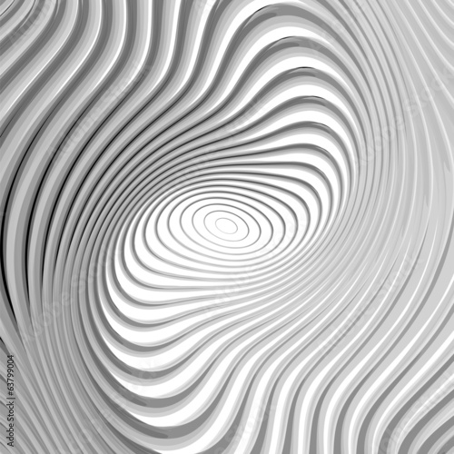 Design monochrome whirlpool circular movement background