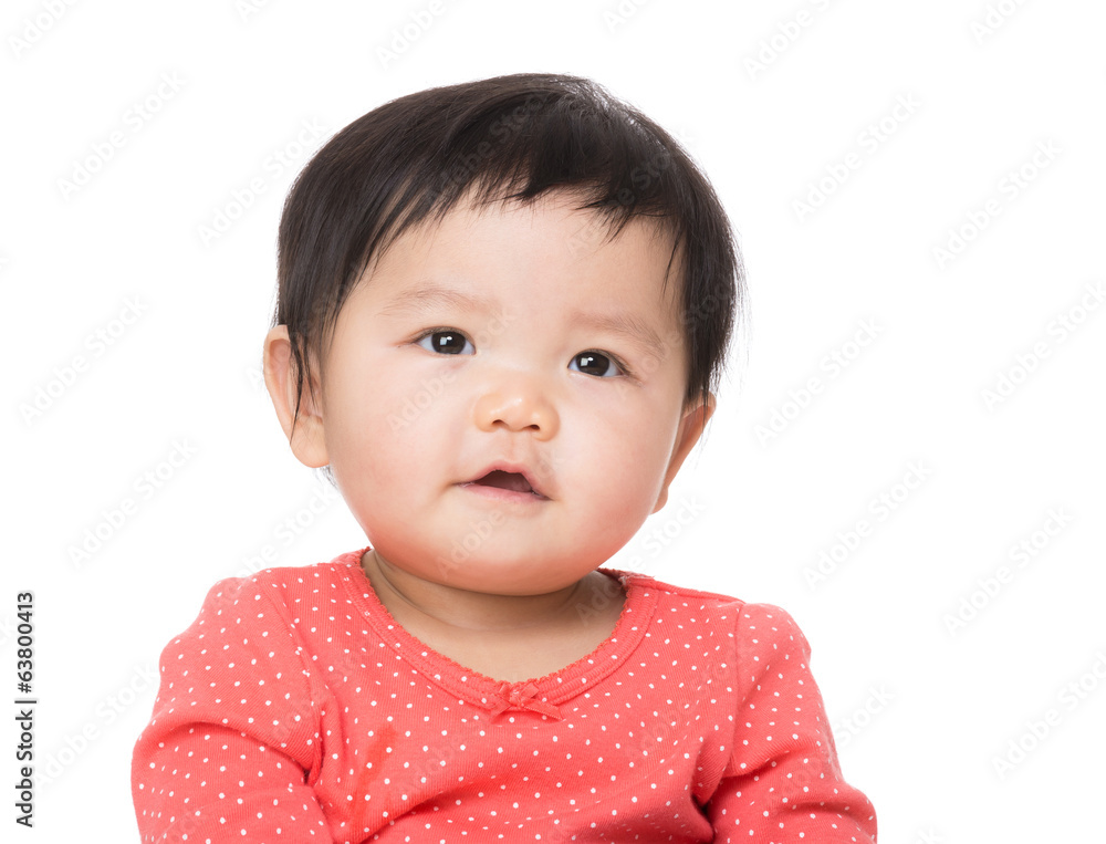 Asia baby girl portrait Asia baby girl portrait