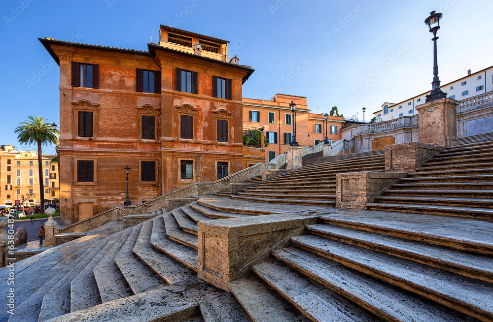 Obraz premium The Spanish Steps in Rome. Italy.