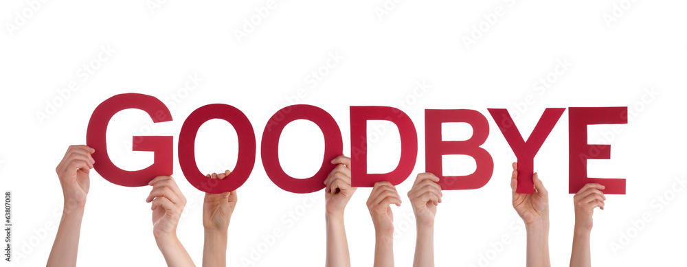 People Holding Goodbye StockFoto Adobe Stock