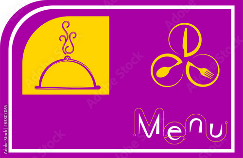 Menu Card Design Template