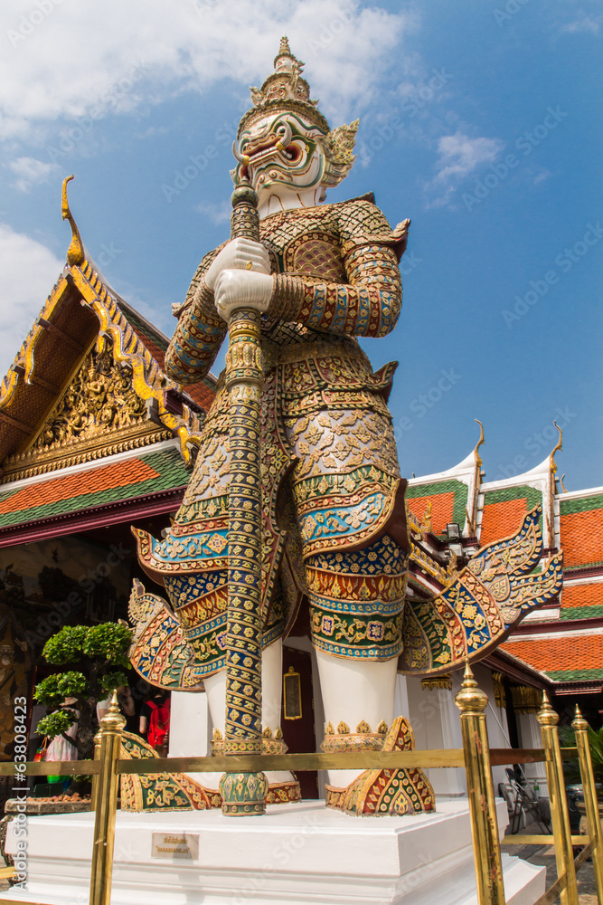 Giant Keeper in Bangkok Grand Palace, Wat Phra Kaeo Thailand Giant Keeper in Bangkok Grand Palace, Wat Phra Kaeo Thailand