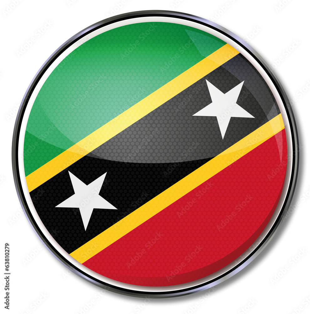 Button St Kitts und Nevis Button St Kitts und Nevis