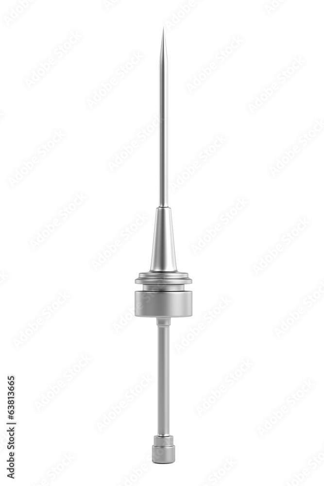 realistic 3d render of lighting rod realistic 3d render of lighting rod
