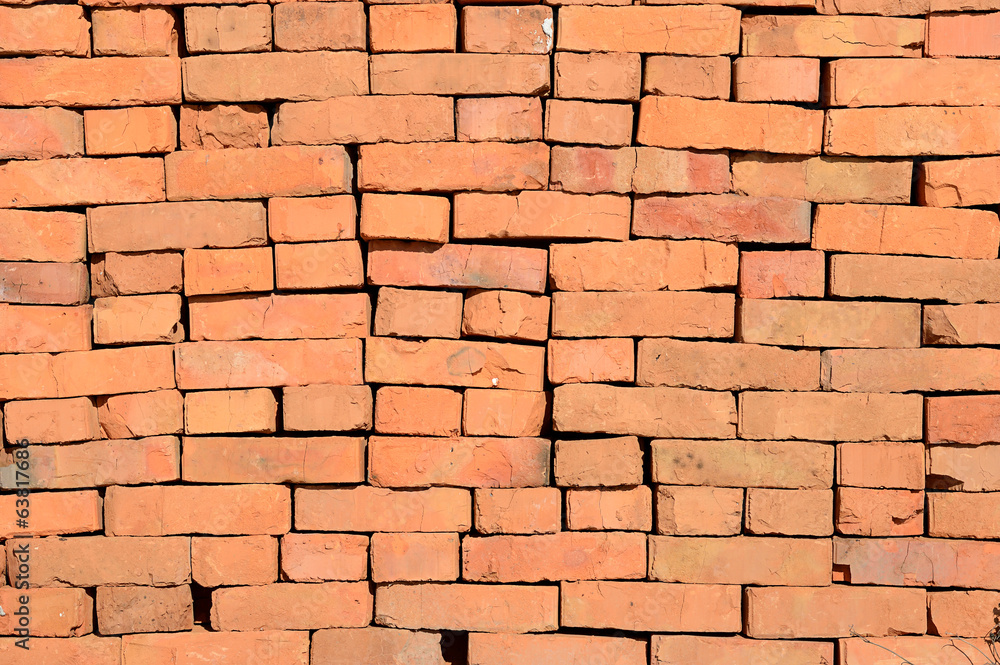 Obraz premium background of red brick