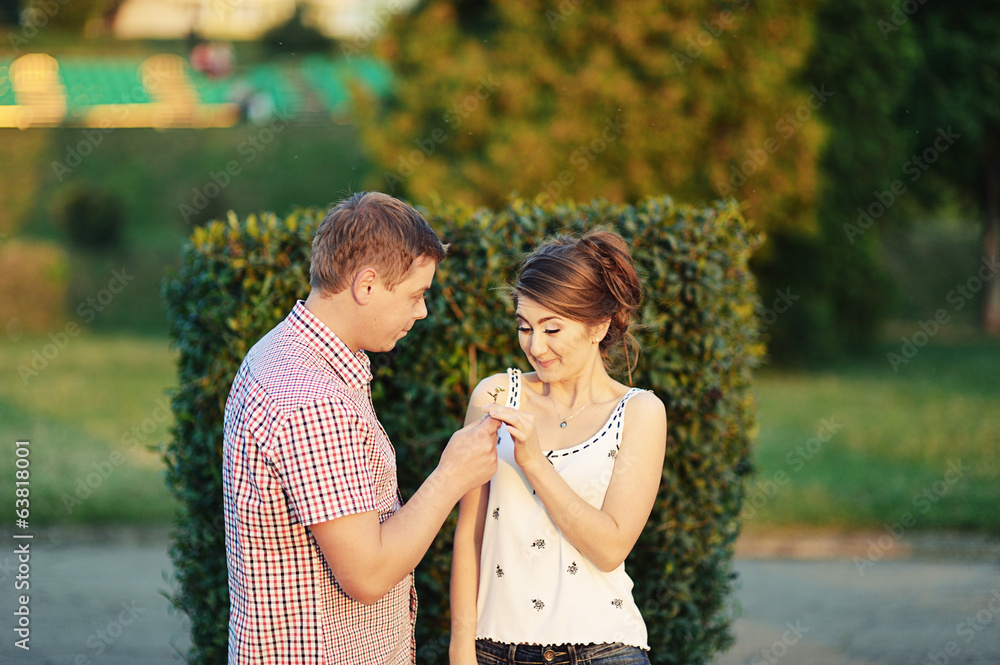 Obraz premium happiness and romantic Scene of love couples partners