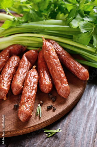 Smoked sausages