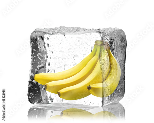 Banany w  kostce lodu #63822088