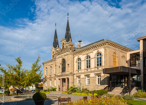 Town hall of Illkirch-Graffenstaden - Alsace, France photo