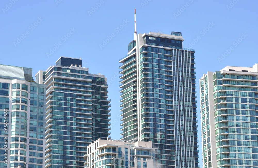 Fototapeta premium Residential buildings