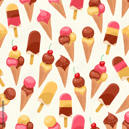seamless delicious ice cream
