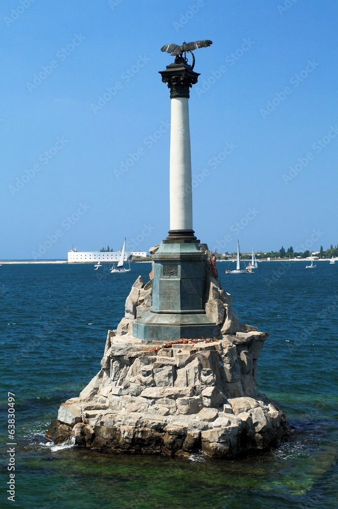 Monument to the Scuttled Warships in Sevastopol