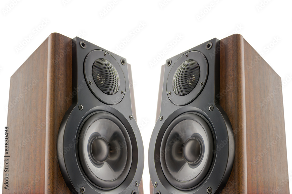 Pair of music speakers Pair of music speakers